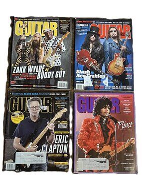 Guitar World Magazine Back Issues: May, June, July, August 2016